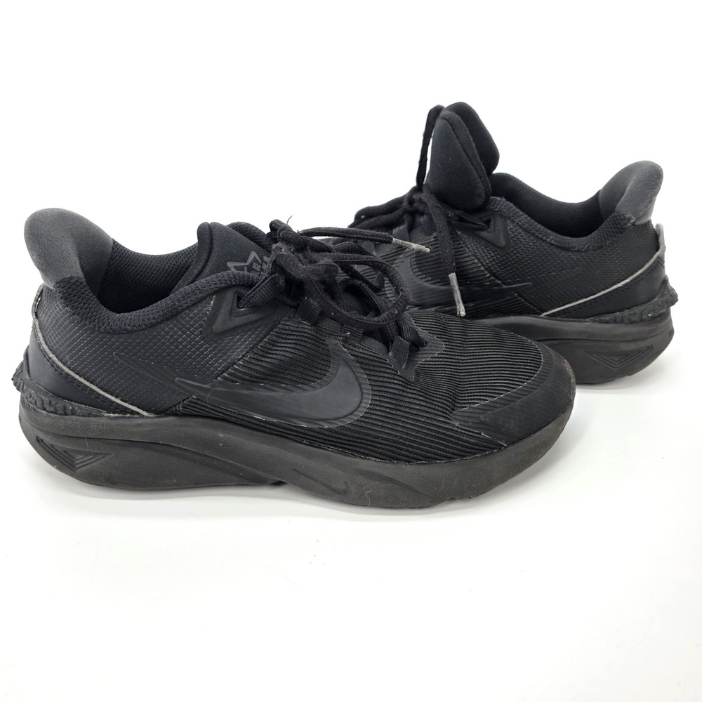 Nike‎ Star Runner Black Sneakers Running Shoes sz 3.5 Y Kids Youth DX7615 002